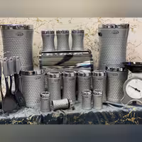 سرویس آشپزخانه 25 پارچه استیل M.T.G 