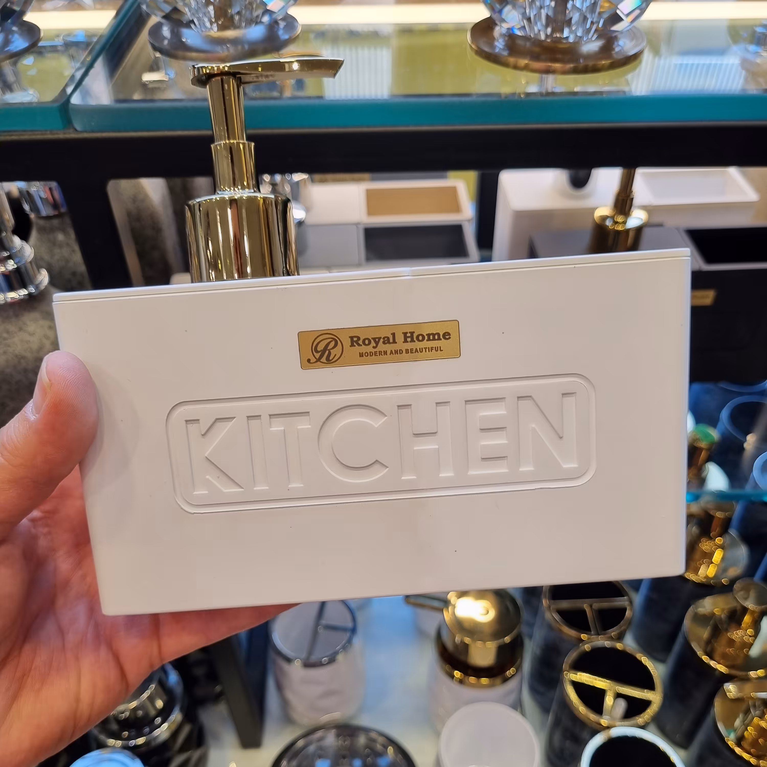 جامایع اسکاچ  کنتراست مدل رویال هوم رنگ سفید با ارسال رایگان