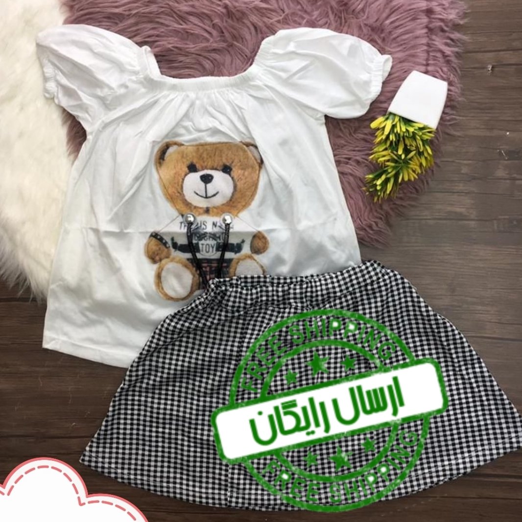 تاپ و دامن عروسکی ارسال رایگان