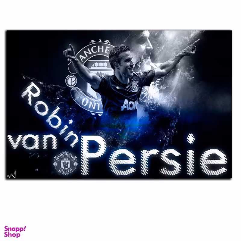 تابلو شاسی بکلیت طرح بازیکن فوتبال باشگاه منچستر یونایتد رابین ون پرسی مدل SH-S6903