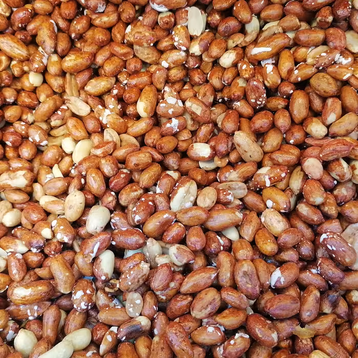 بادام زمینی لعابی 