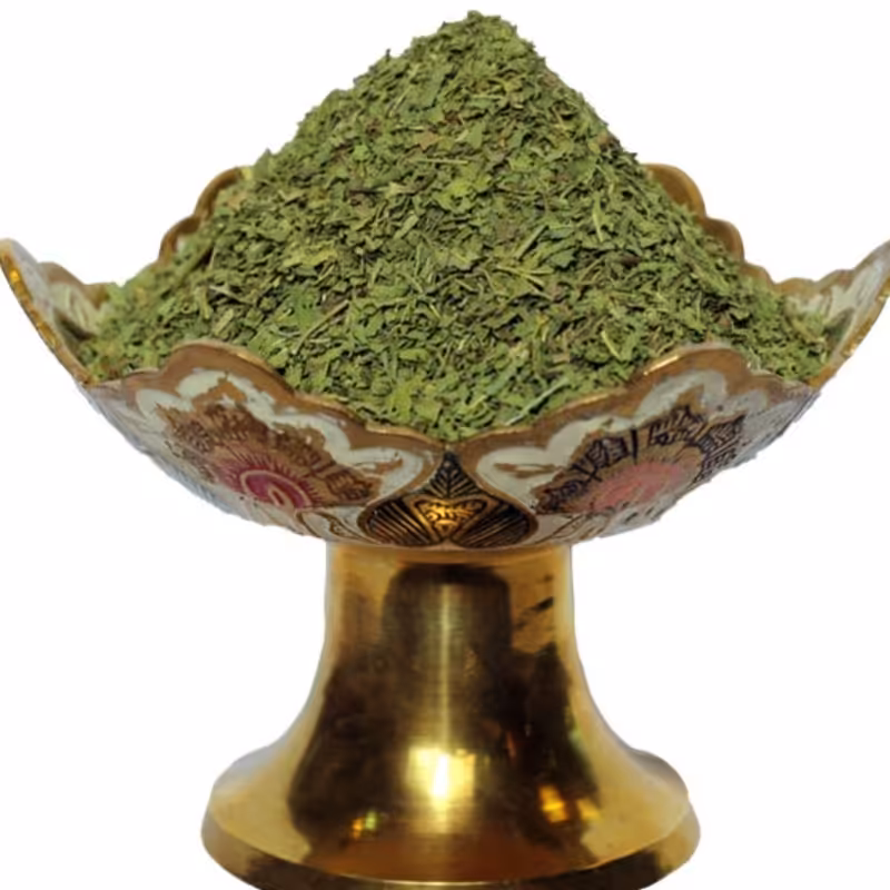 نعنا خشک بهترین چاشنی برا  ماست  و خیار             