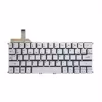 کیبورد لپ تاپ ایسر Aspire S7-191 نقره ای اینترکوچک با بک لایت بدون فریم