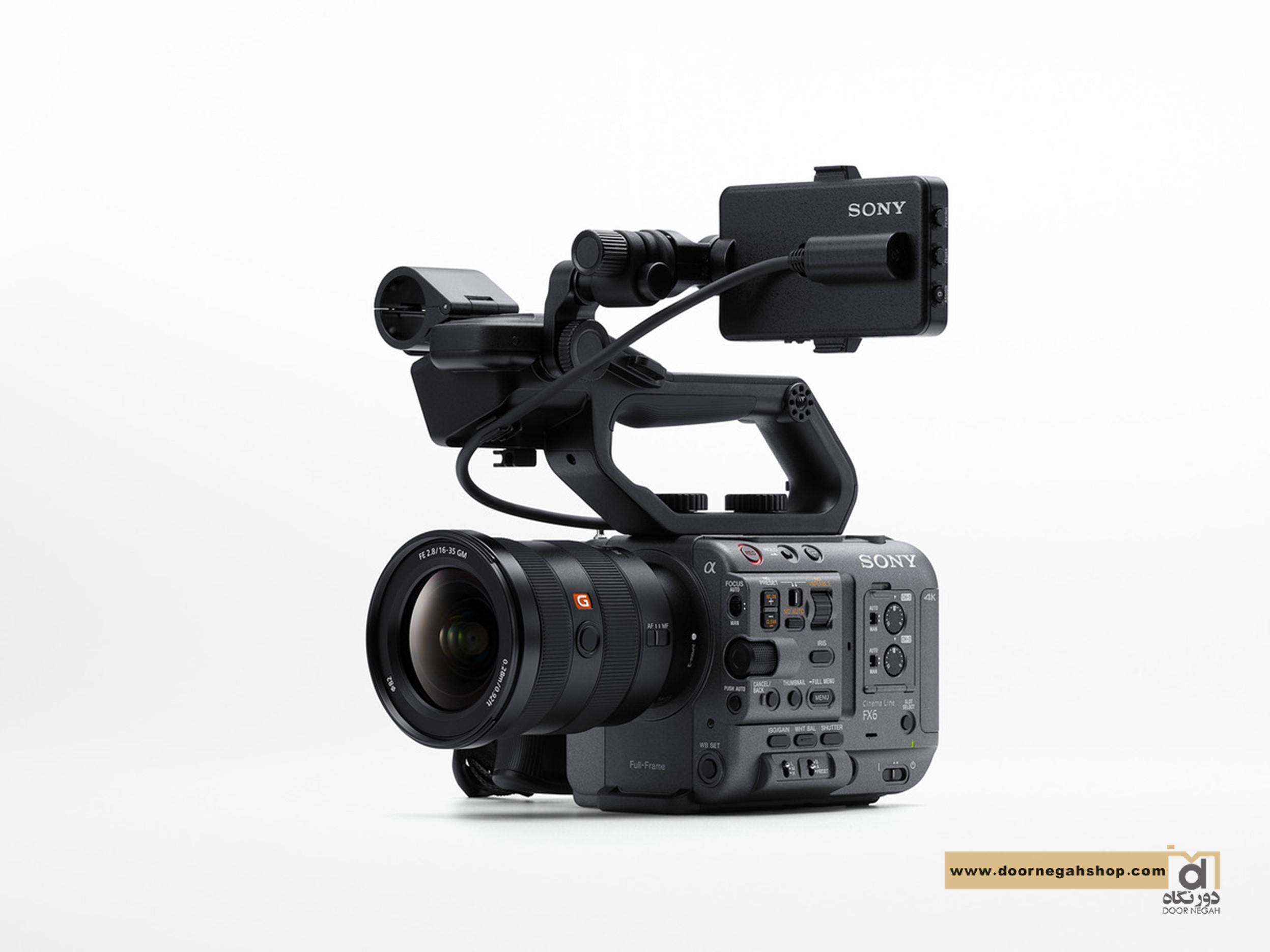 دوربین سینمایی سونی مدل Sony FX6 Digital Cinema Camera Kit 24-105mm Lens