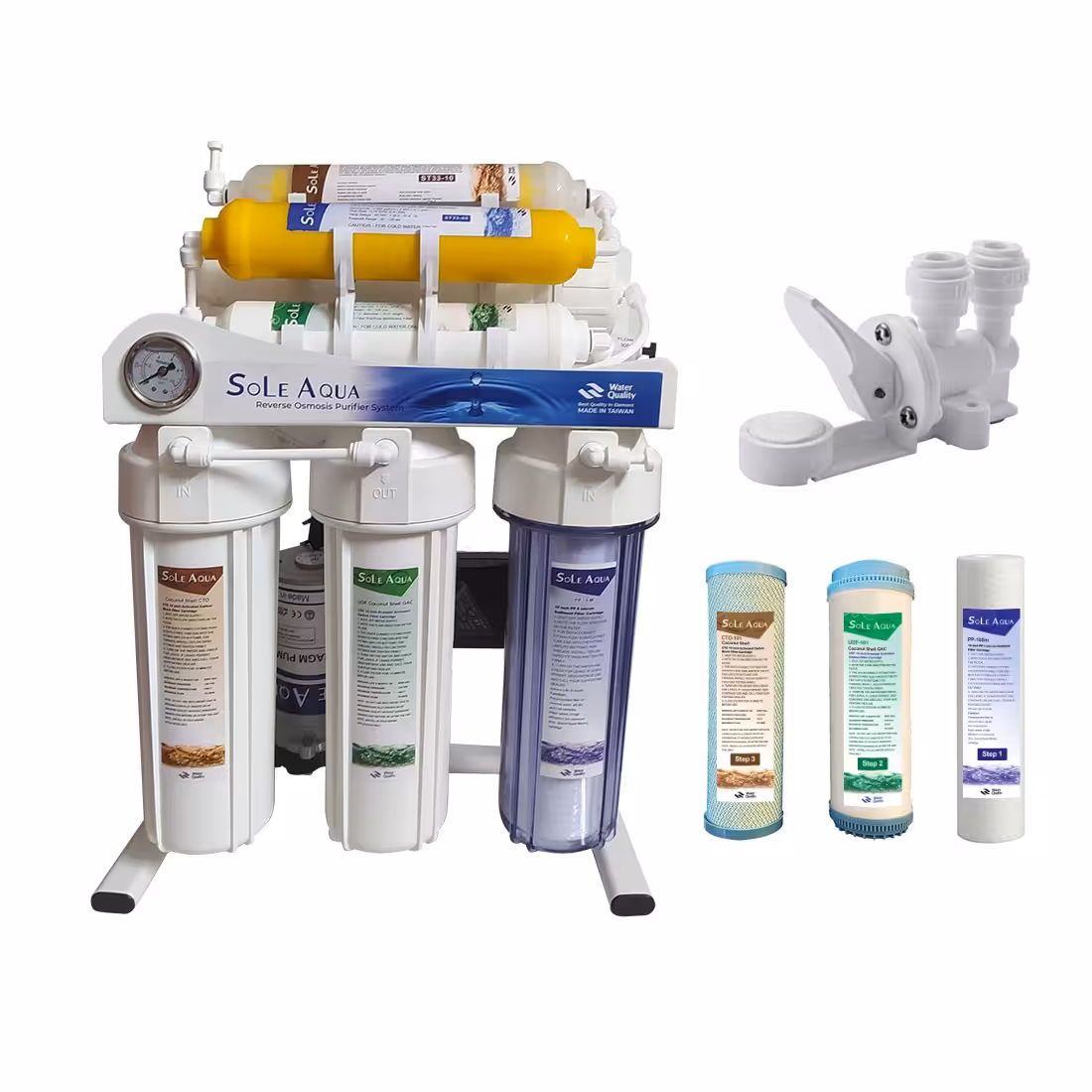 تصفیه آب سول آکوا مدل اکسیژن ساز Sole Aqua RO 102 OX