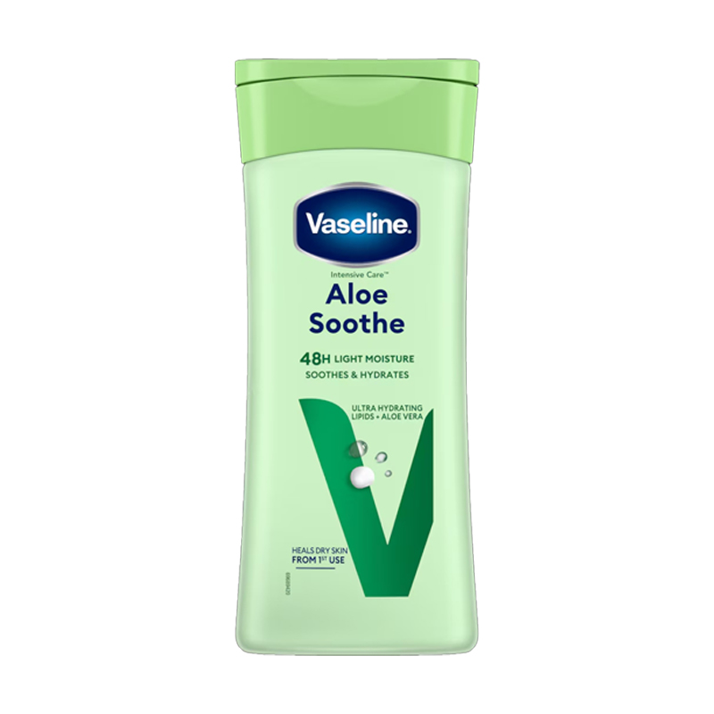 خرید + قیمت | لوسیون بدن وازلین مدل Aloe Soothe حجم 200 میل
