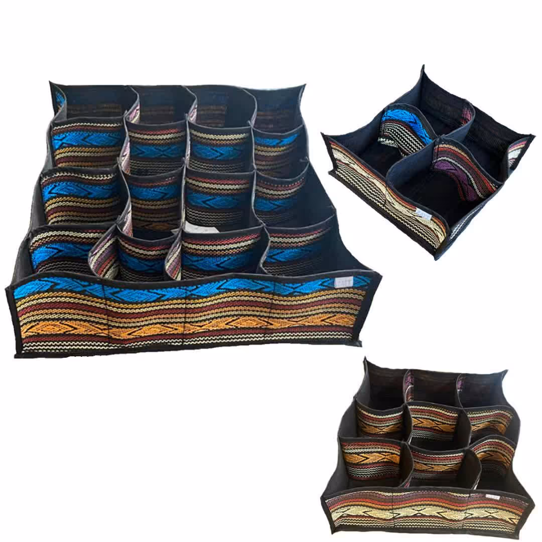 نظم دهنده کشو  پک سه سایز مدل زنبوری 