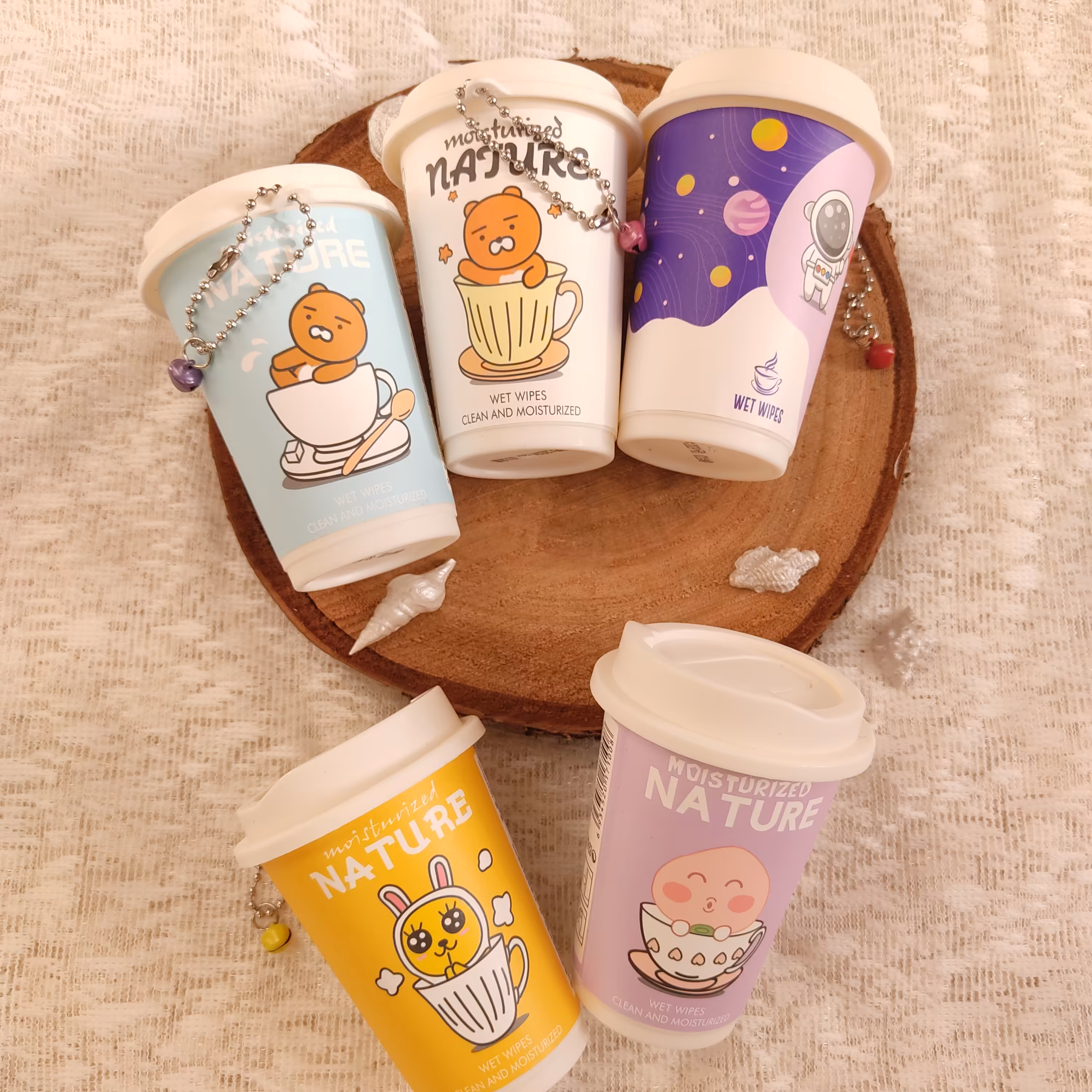 دستمال مرطوب فانتزی طرح ماگ 