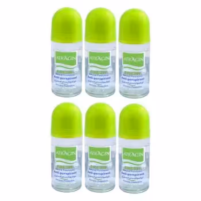 رول ضد تعریق زنانه عطرآگین مدل G2 حجم 50 میلی لیتر مجموعه 6 عددی