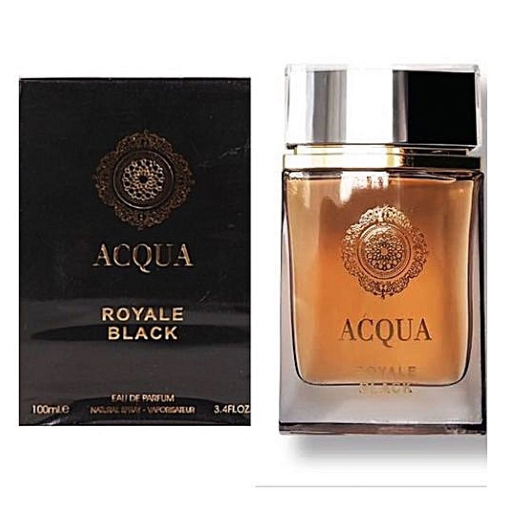 عطر مردانه فراگرنس ورد آکوا رویال بلک Acqua Royale Black Eau de Parfum