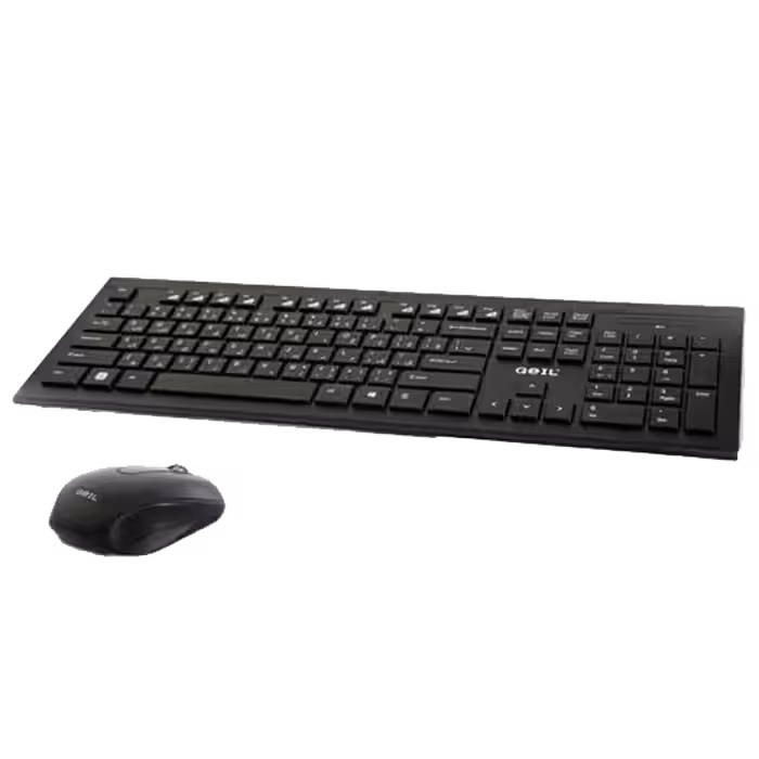 کیبورد و ماوس بی سیم گیل مدل GWK-101