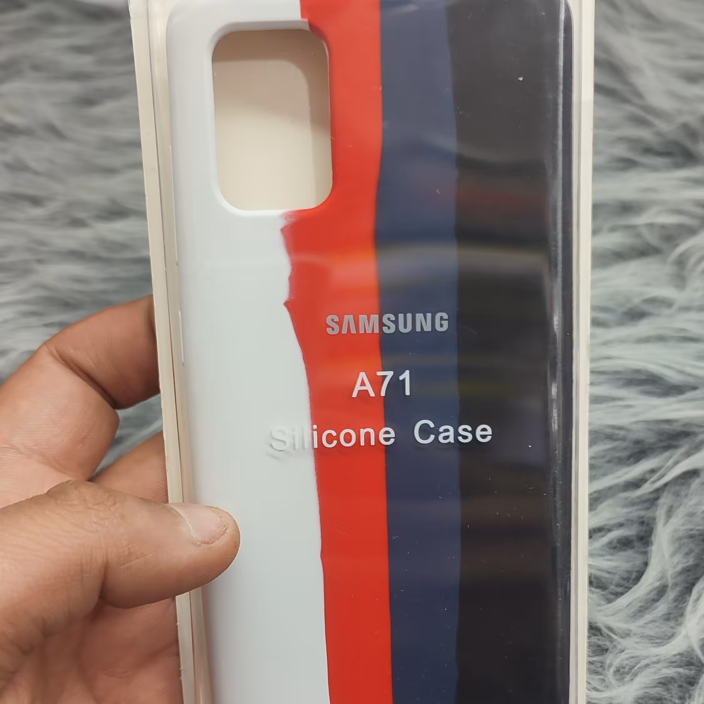سیلیکونی آبرنگی SAMSUNG A71  دو