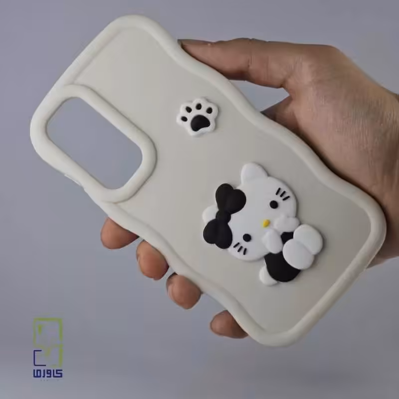 کاور سامسونگ A55 دخترانه | فانتزی سولید ماهی خنگ قاب A55