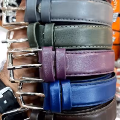 کمربند چرم عرض 2ونیم رنگی m45