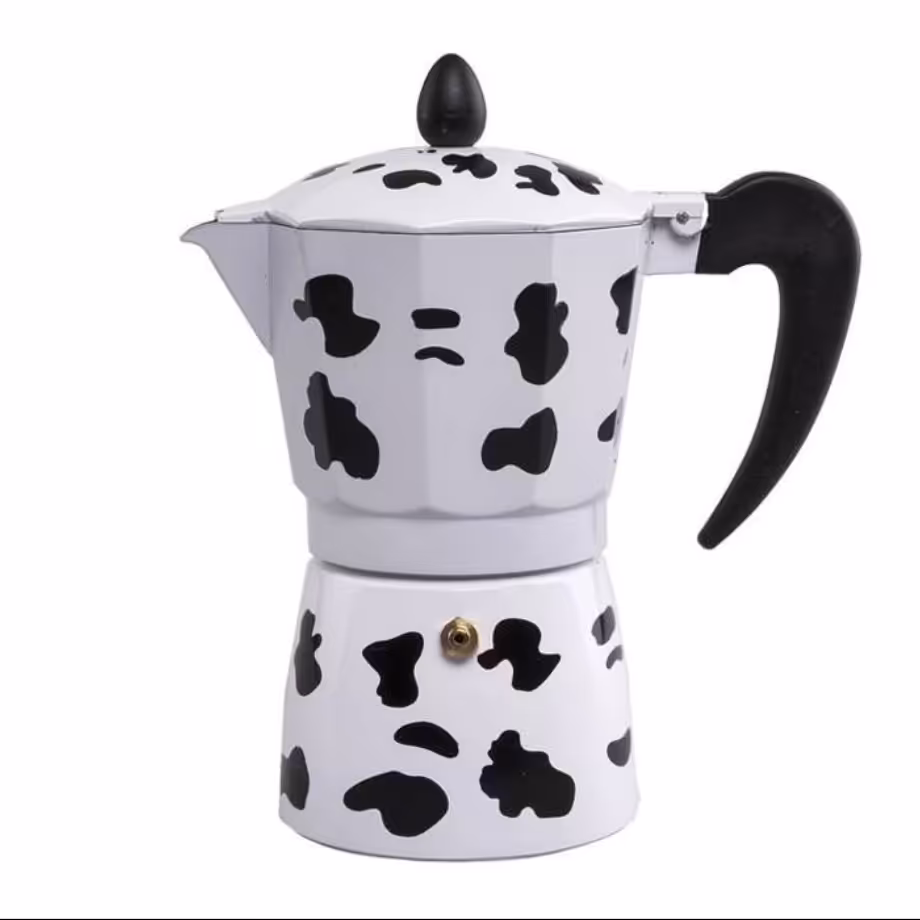 قهوه جوش یک کاپ طرح گاو