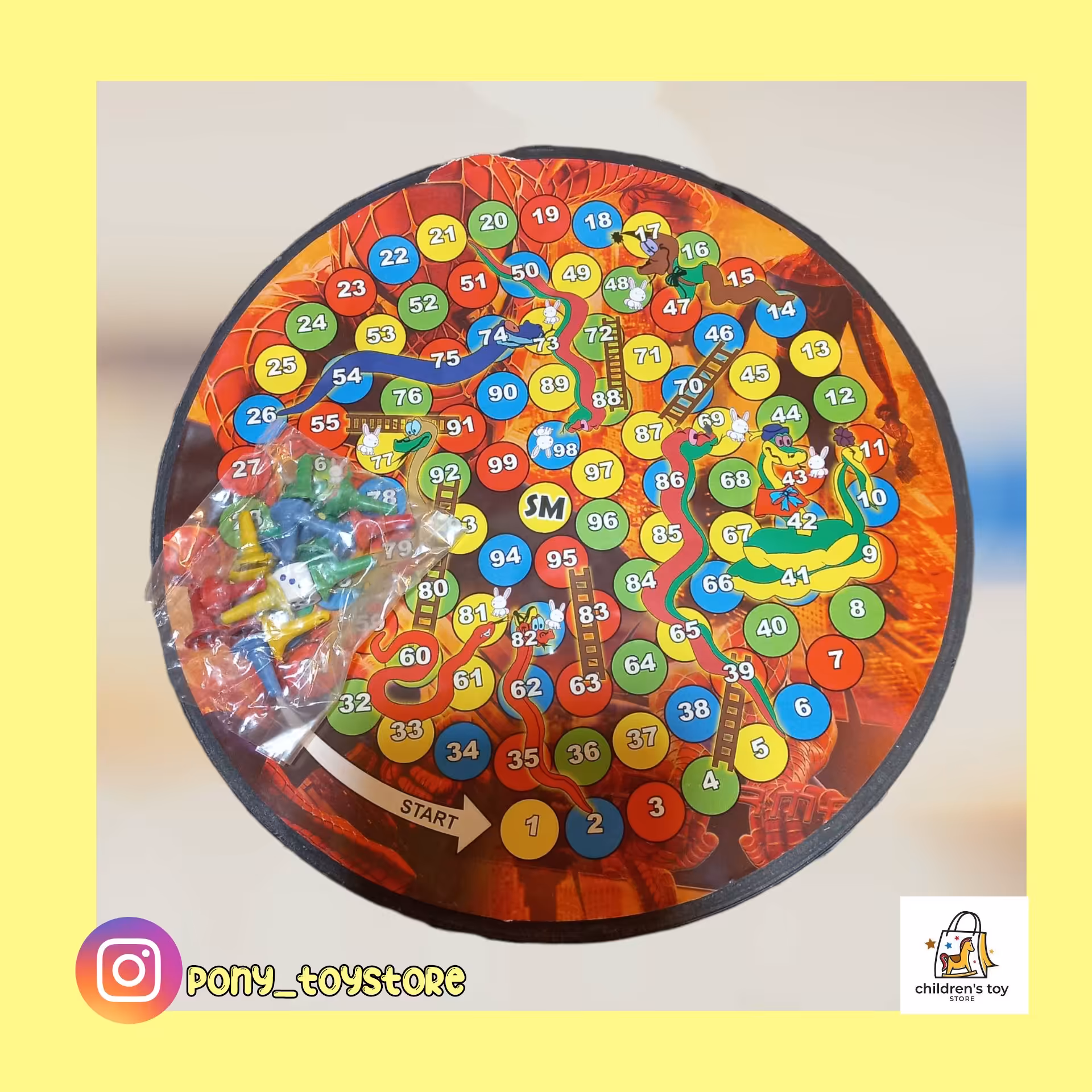 بازی منچ پلاستیکی