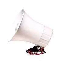 آژیربلندگو خارجی 8 اهم 25 وات معمولی برای دزدگیرهای اماکن