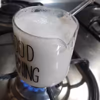 ظرف شیرجوش ،قهوه ساز ،دمنوش پخت غذای کودک ، پیرکس دسته دار شعله مستقیم 