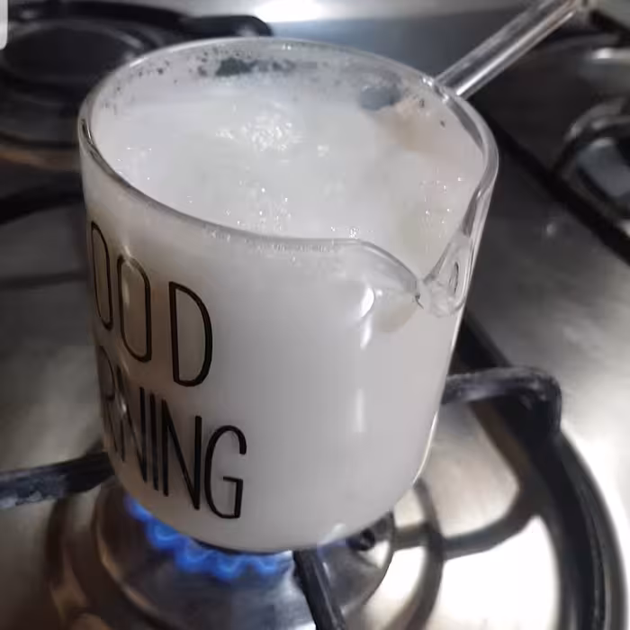 ظرف شیرجوش ،قهوه ساز ،دمنوش پخت غذای کودک ، پیرکس دسته دار شعله مستقیم 