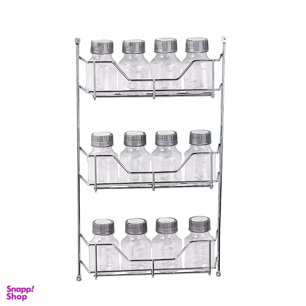 ست جا ادویه 12 پارچه آدلان مدل 801 به همراه استند