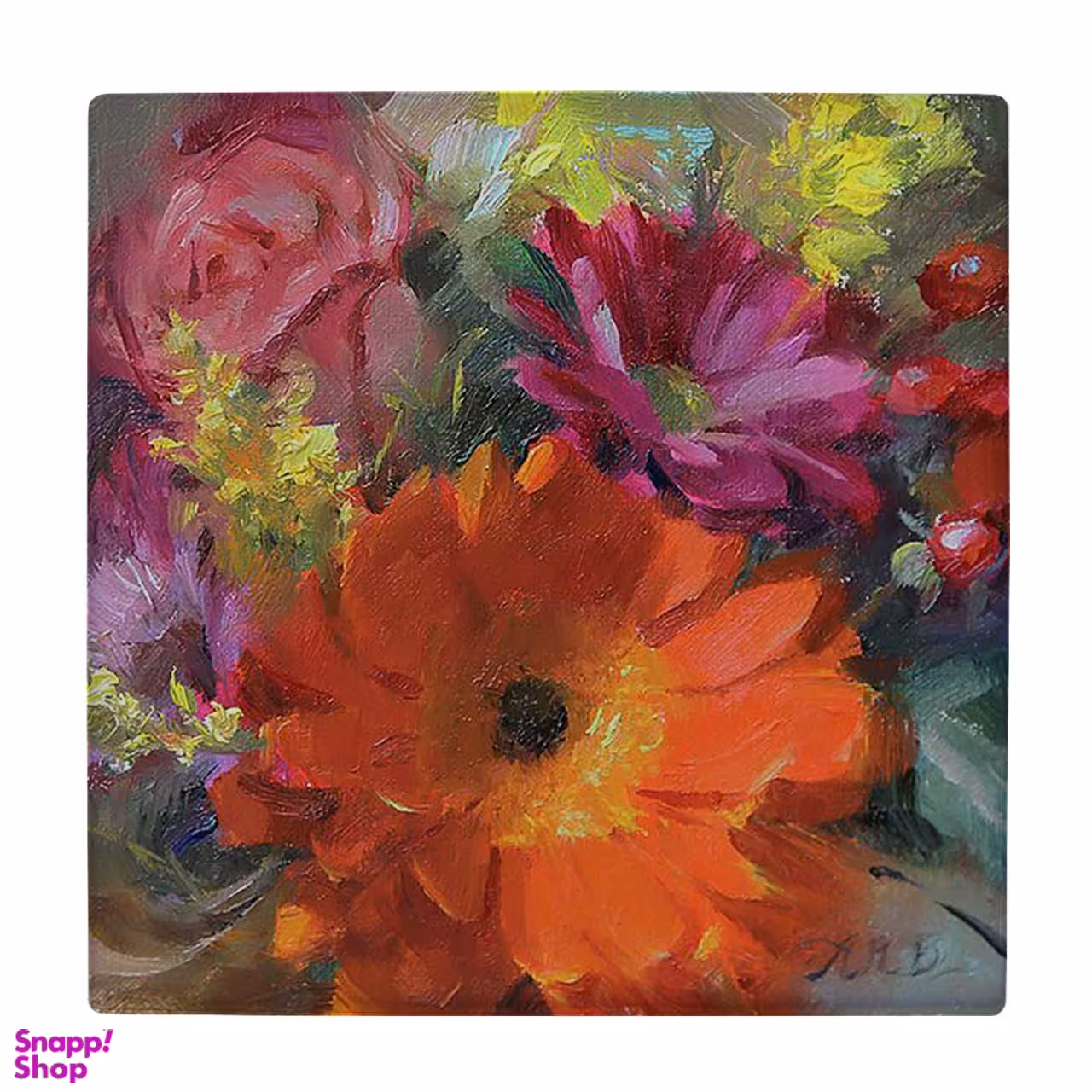 زیر لیوانی طرح نقاشی گل ها کد 5775058_4098