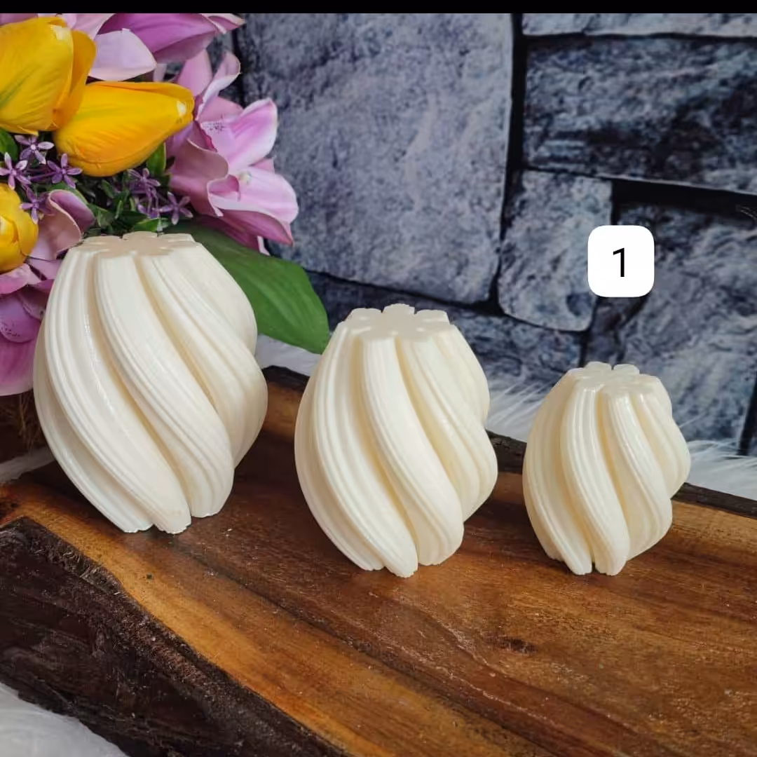 قالب سیلیکونی گوی اسپیرال هشت سانت ارتفاع