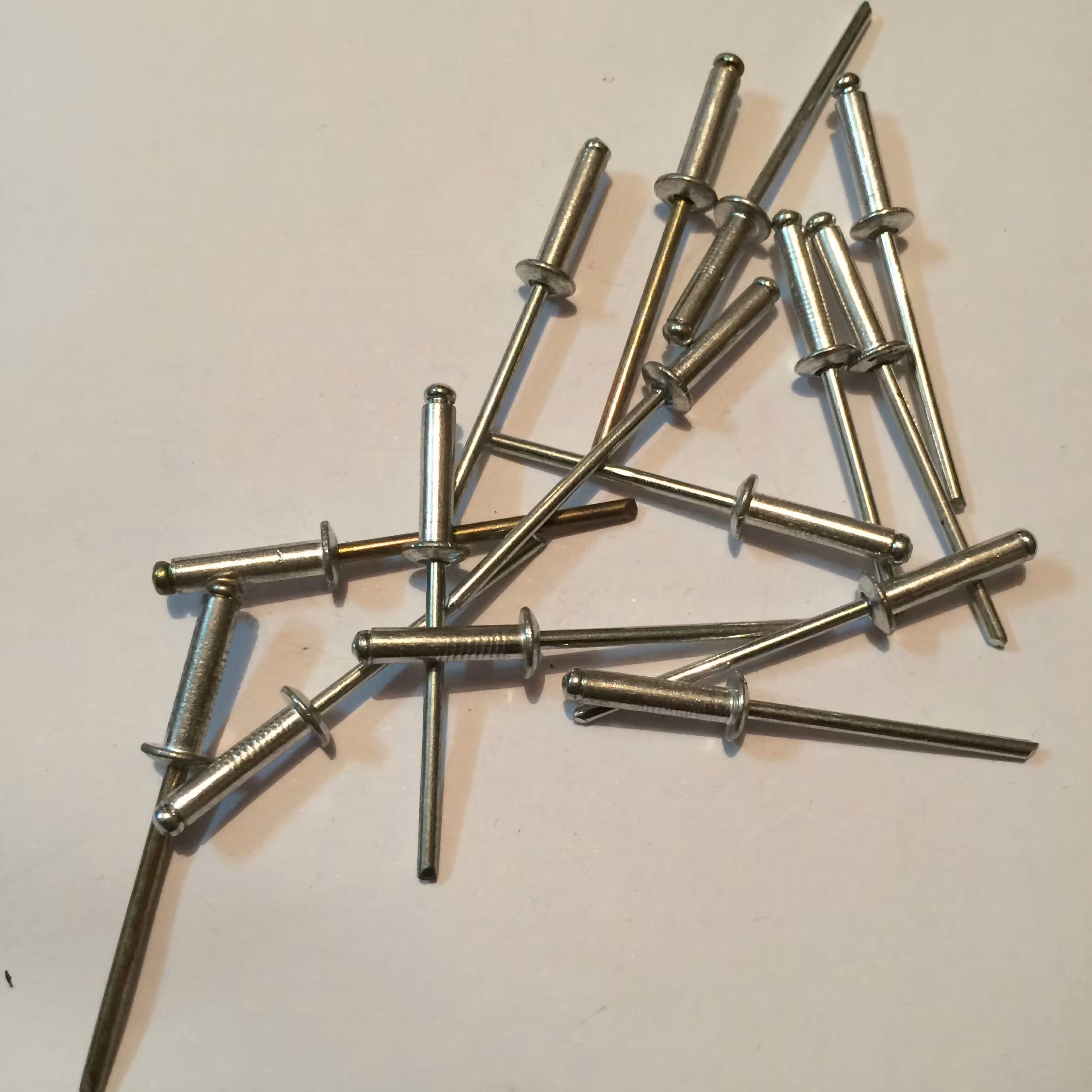 50 عدد میخ پرچ 12 میلیمتری با ضخامت 3 میلیمتر