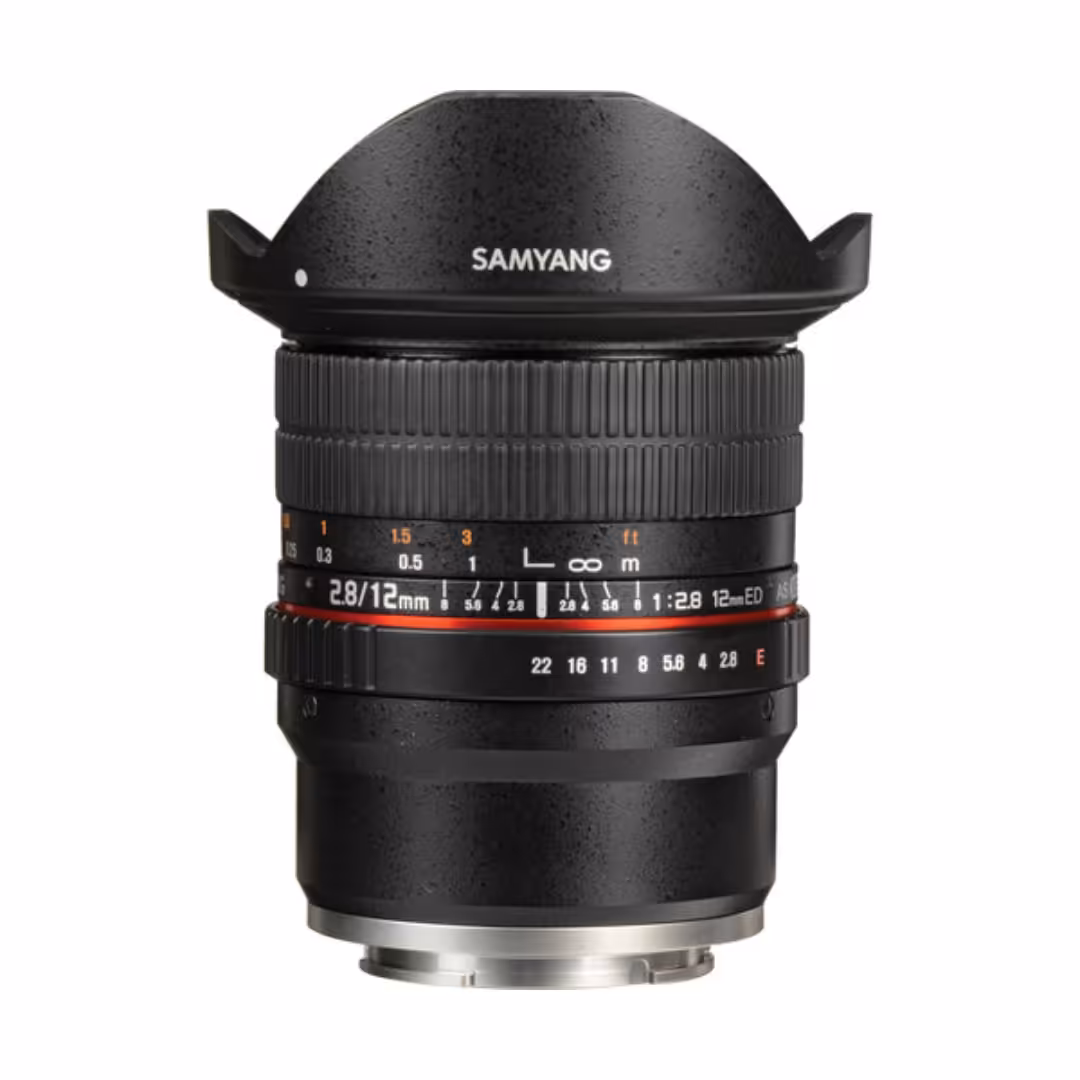 لنز سامیانگ Samyang 12mm f/2.8 ED AS NCS Fisheye Lens for Sony E Mount