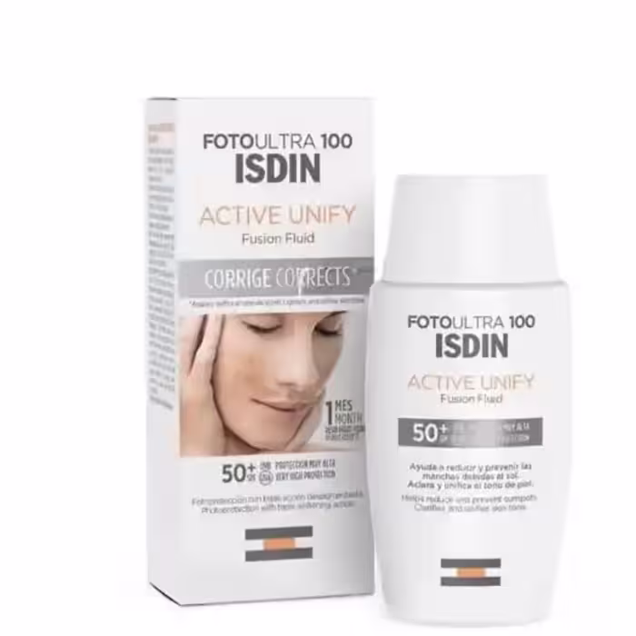 ضد آفتاب بی رنگ اکتیو یونیفای ایزدین SPF50

