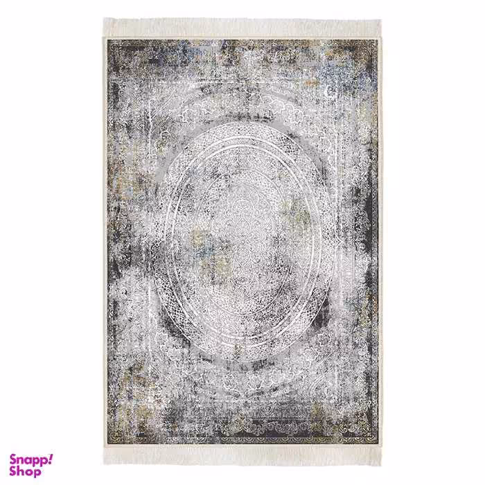 فرش ماشینی چاپی بدون تار و پور هانوکس مدل بنیتا کد HAM.331.01