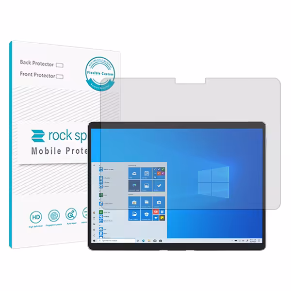 گلس تبلت مایکروسافت Surface Pro 8 مدل نانو هیدروژل شفاف برند راک اسپیس کد XL