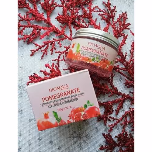 ماسک صورت شب بیو آکوا مدل pomegranate حجم 120 میلی لیتر

