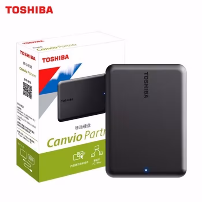 هارد اکسترنال توشیبا مدل Toshiba Canvio Partner ظرفیت 1TB