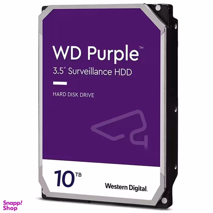 هارددیسک اینترنال وسترن دیجیتال مدل Purple WD102PURZ ظرفیت 10 ترابایت