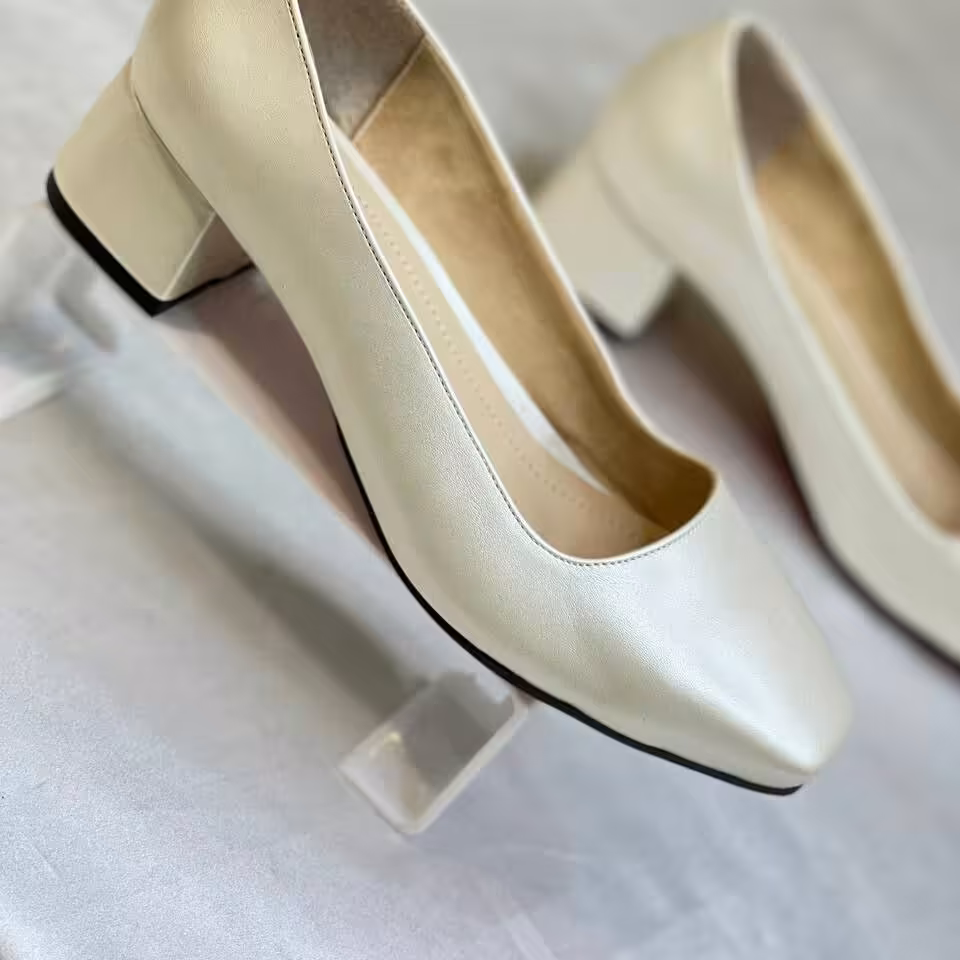 کفش پاشنه سه سانت سایز 36تا40 قالب استاندارد 