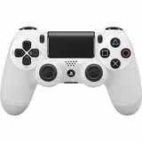 دسته بازی بی سیم سونی سفید , خرید Sony DualShock 4 White | هدیش