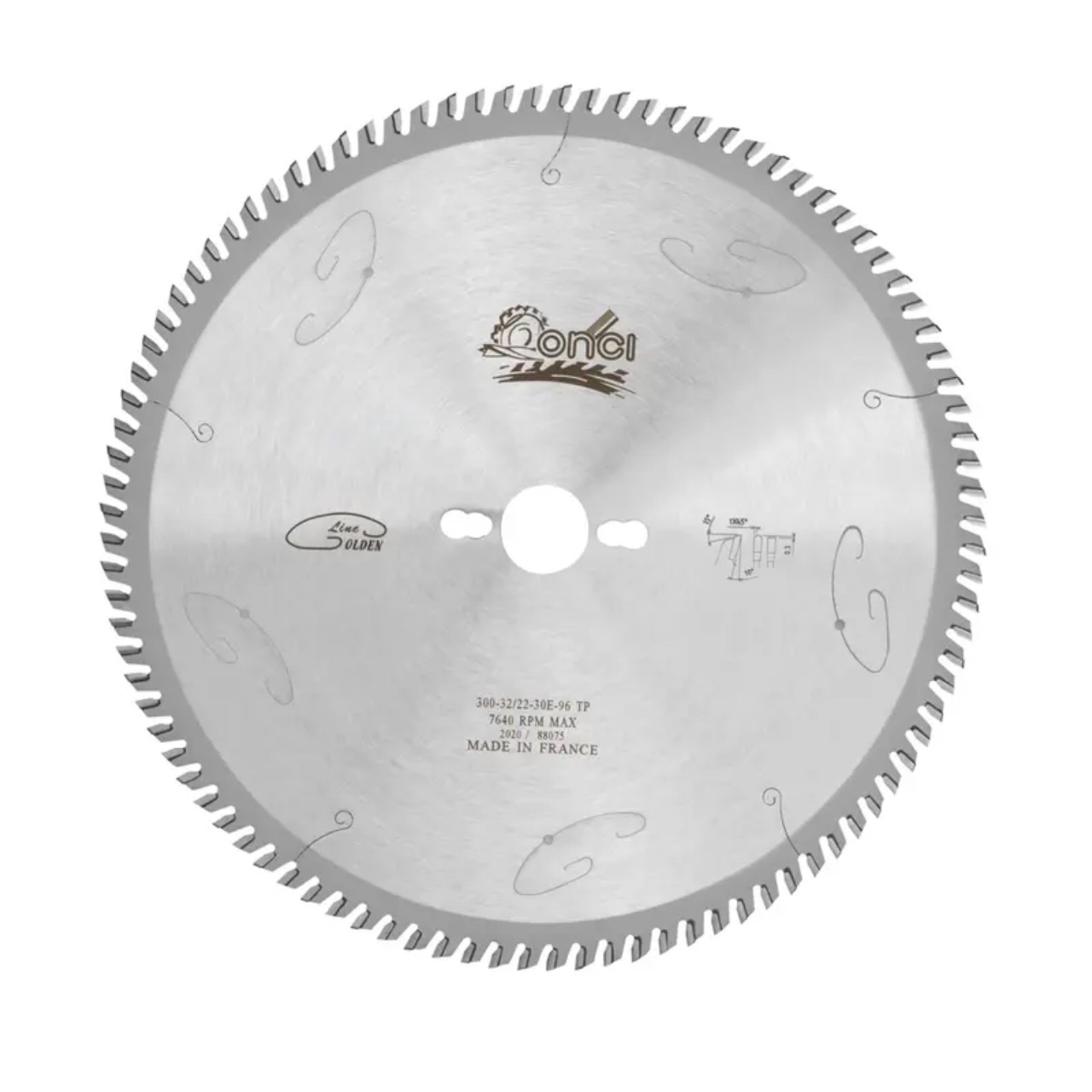 تیغ اره الماسه انسی MDF سری طلایی 96x30 رونیکس مدل LHC11330031G