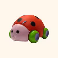 پوپت چرخ دار طرح حشرات | سیسمونی بدو نی نی