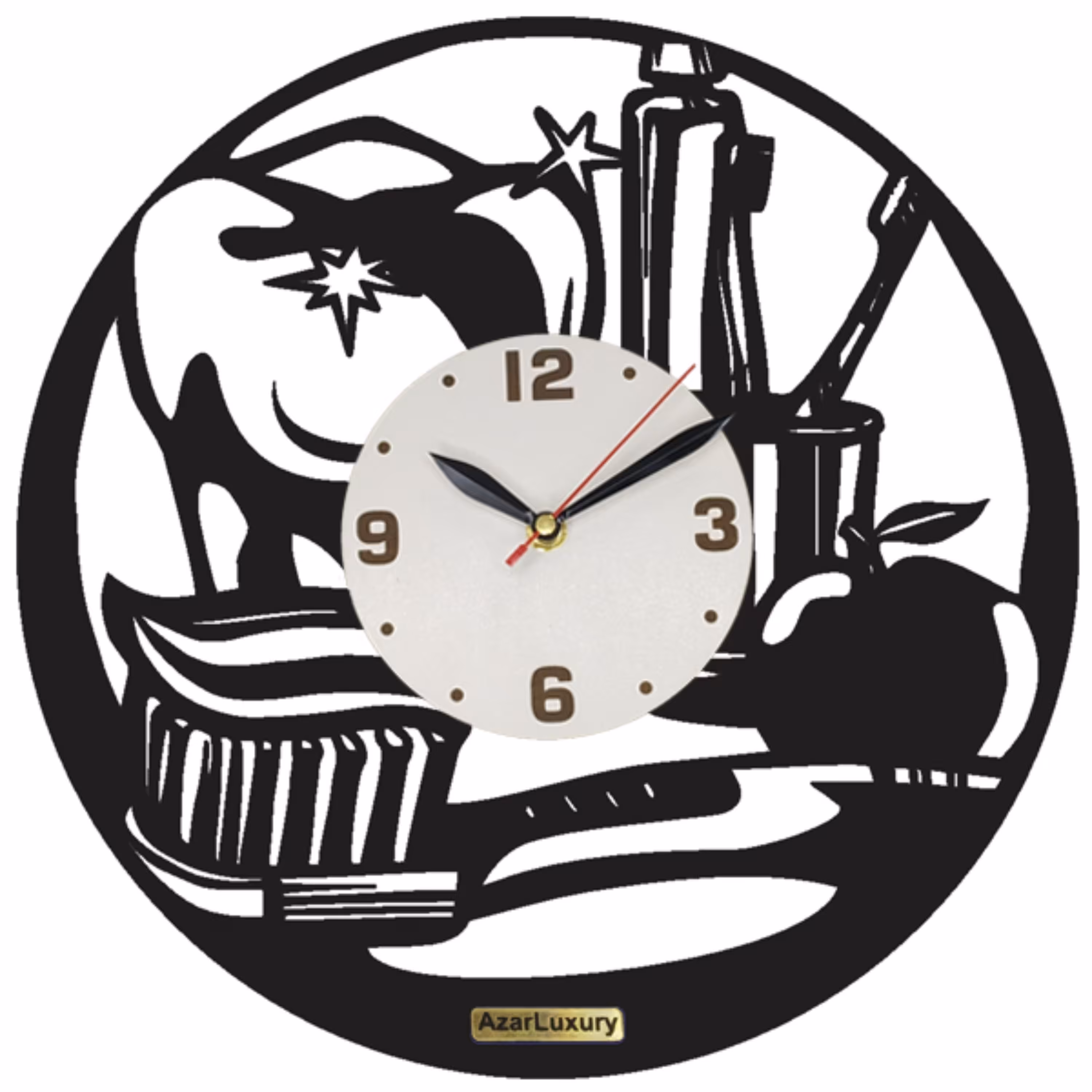 ساعت دیواری دندانپزشکی کد 002