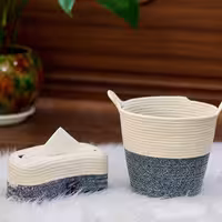 ست سطل و جای دستمال