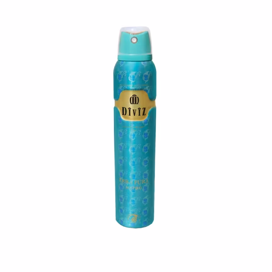 دئودورانت اسپری خوشبوکننده بدن 200میل پوکه المینیوم  رایحه ارباپورا