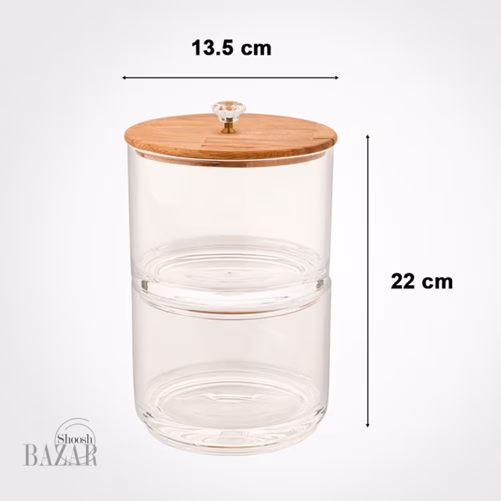 شکلات خوری (2)طبقه  در چوبی اکرولیک لیمون