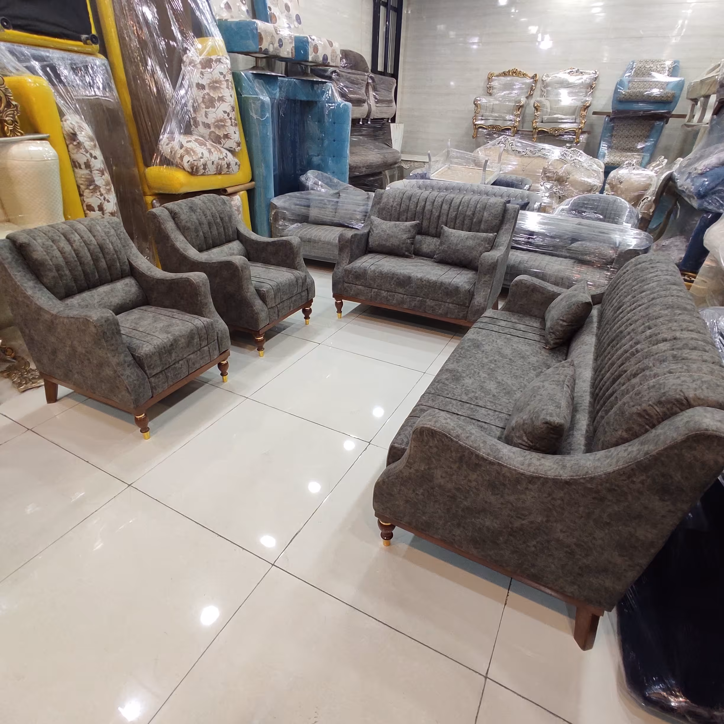 مبل 7نفر مدل سوین