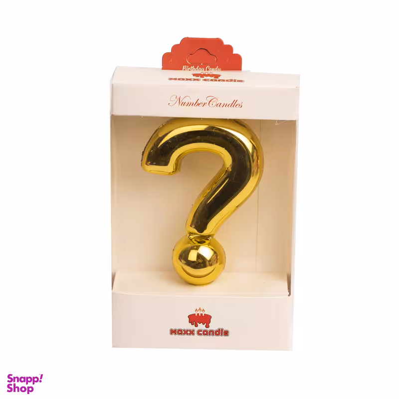 شمع تولد مدل علامت سوال کد Ca800T