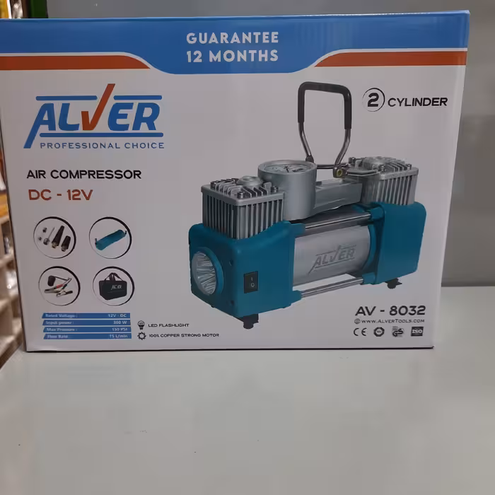 کمپرسور الور دوسیلندرفندکی باتریکد8032