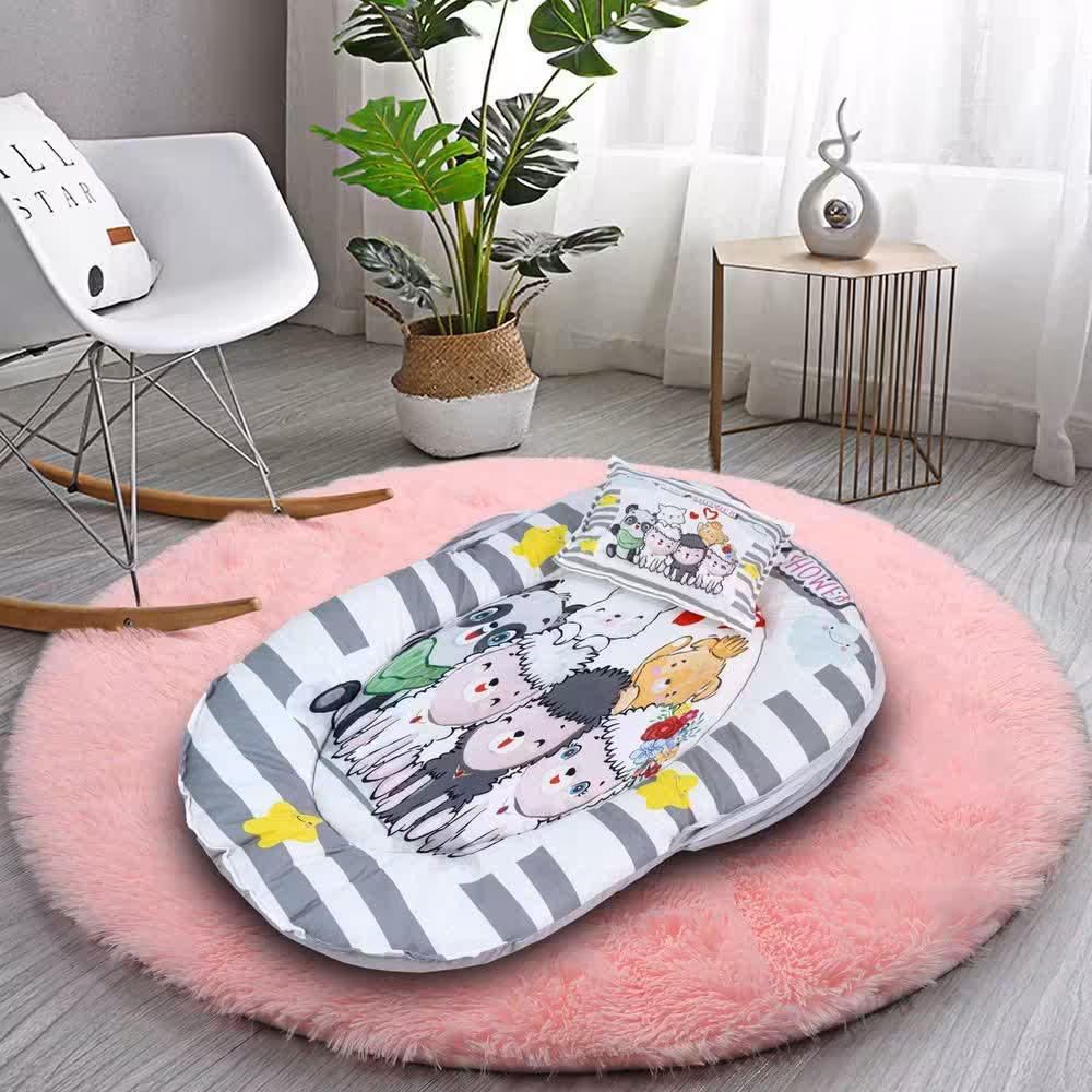 پشه بندتشکدارمخمل تک چاپ