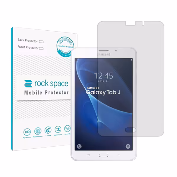 گلس تبلت سامسونگ Galaxy Tab J مدل نانو هیدروژل شفاف برند راک اسپیس کد L