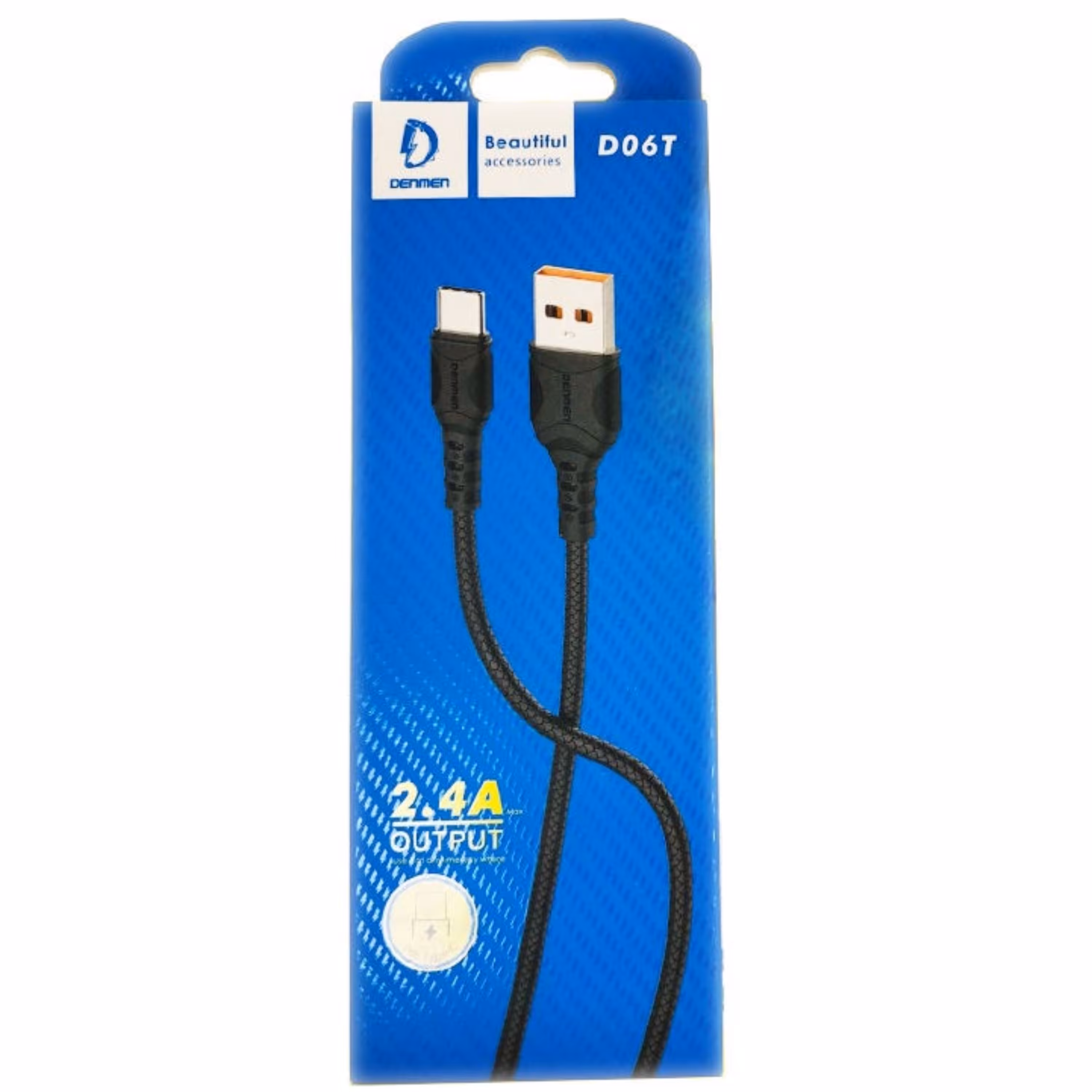 کابل شارژ تایپ سی Denmen مدل D06T