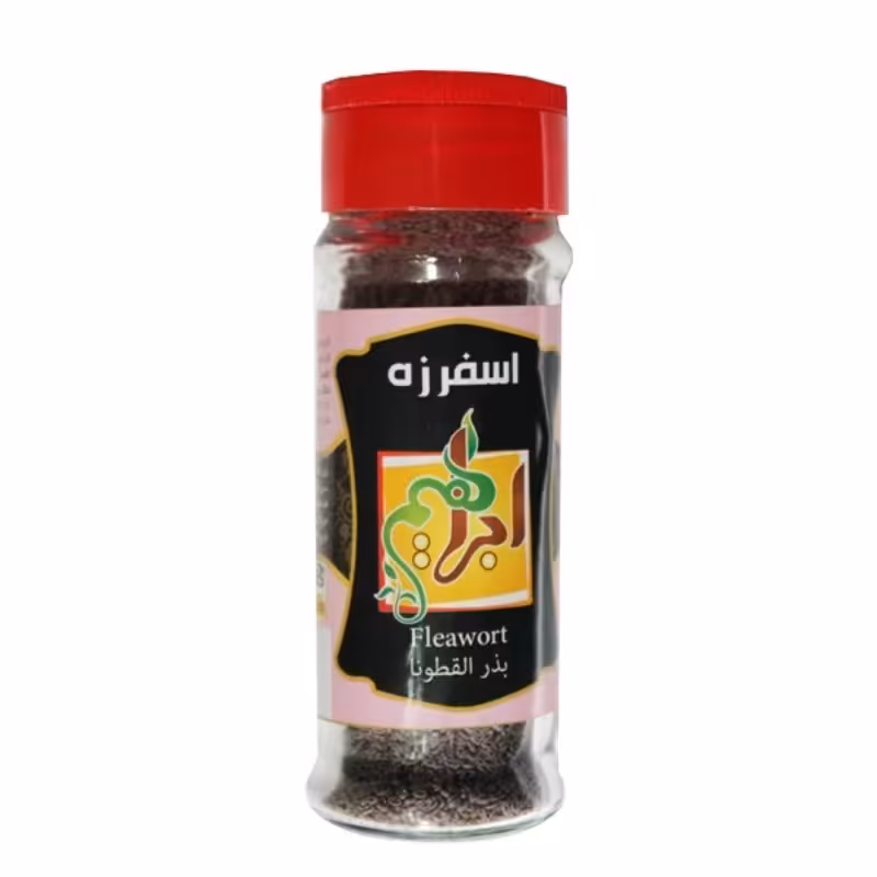 اسفرزه 50 گرمی (شیشه ای)