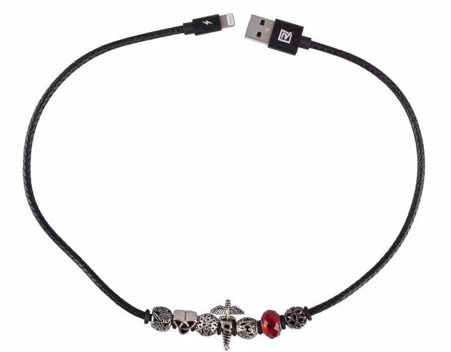 کابل تبدیل USB به لایتنینگ ریمکس مدل RC-058i Jewellery طول 0.5 متر